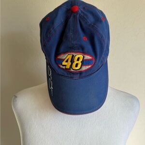 Men’s Blue Racing Champions #48 Jimmie Johnson NASCAR Casual Sporty Baseball Hat